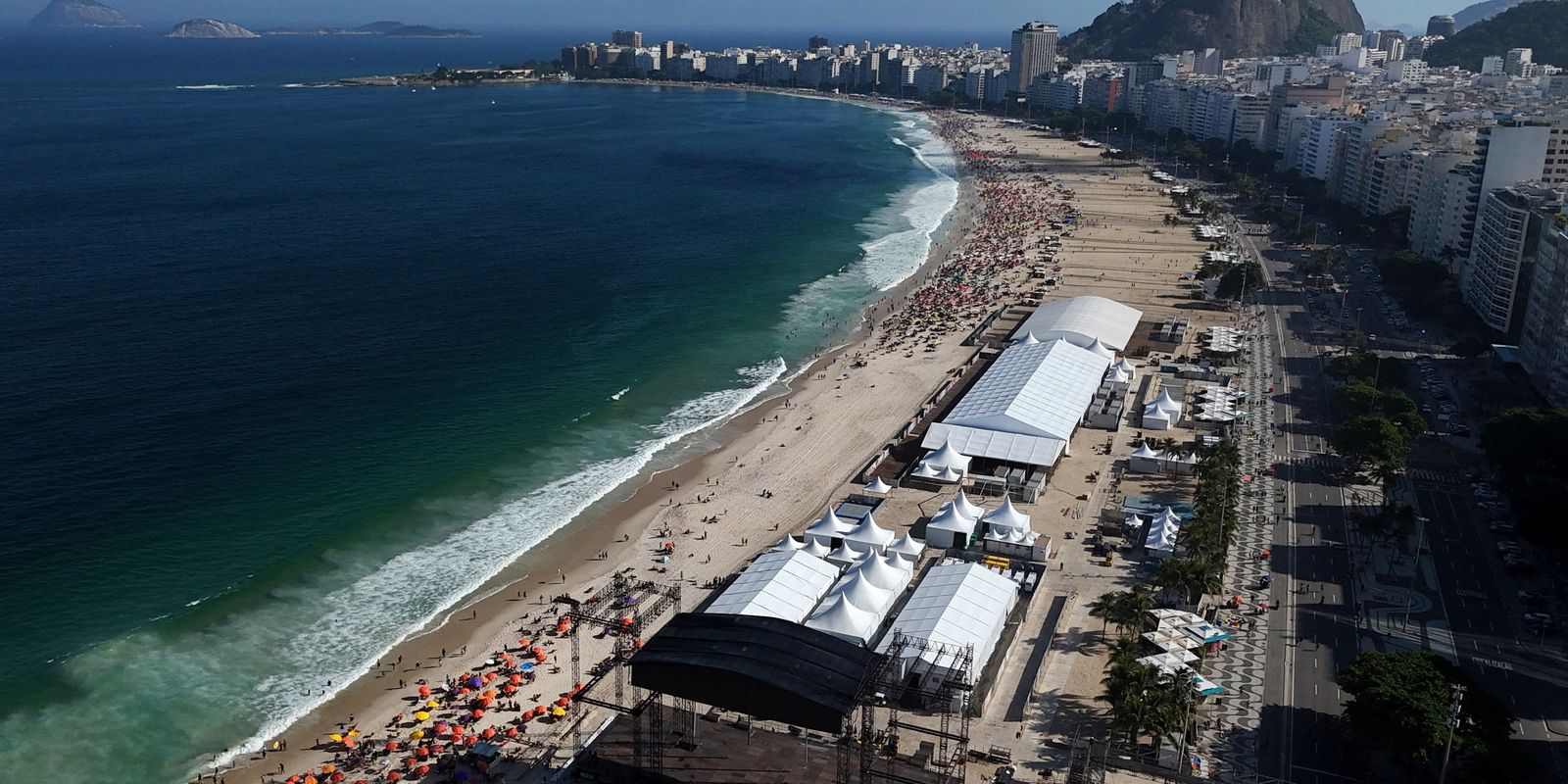 Rio de Janeiro entra, de vez, no clima do show da Shakira